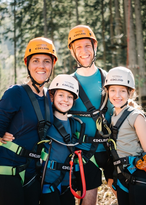 Kletterwald am Unternberg in Ruhpolding